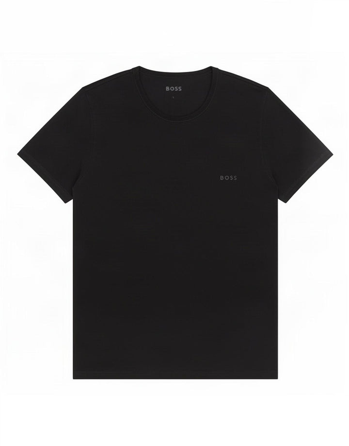 Tricou pentru bărbați Hugo Boss Top mare din bumbac negru