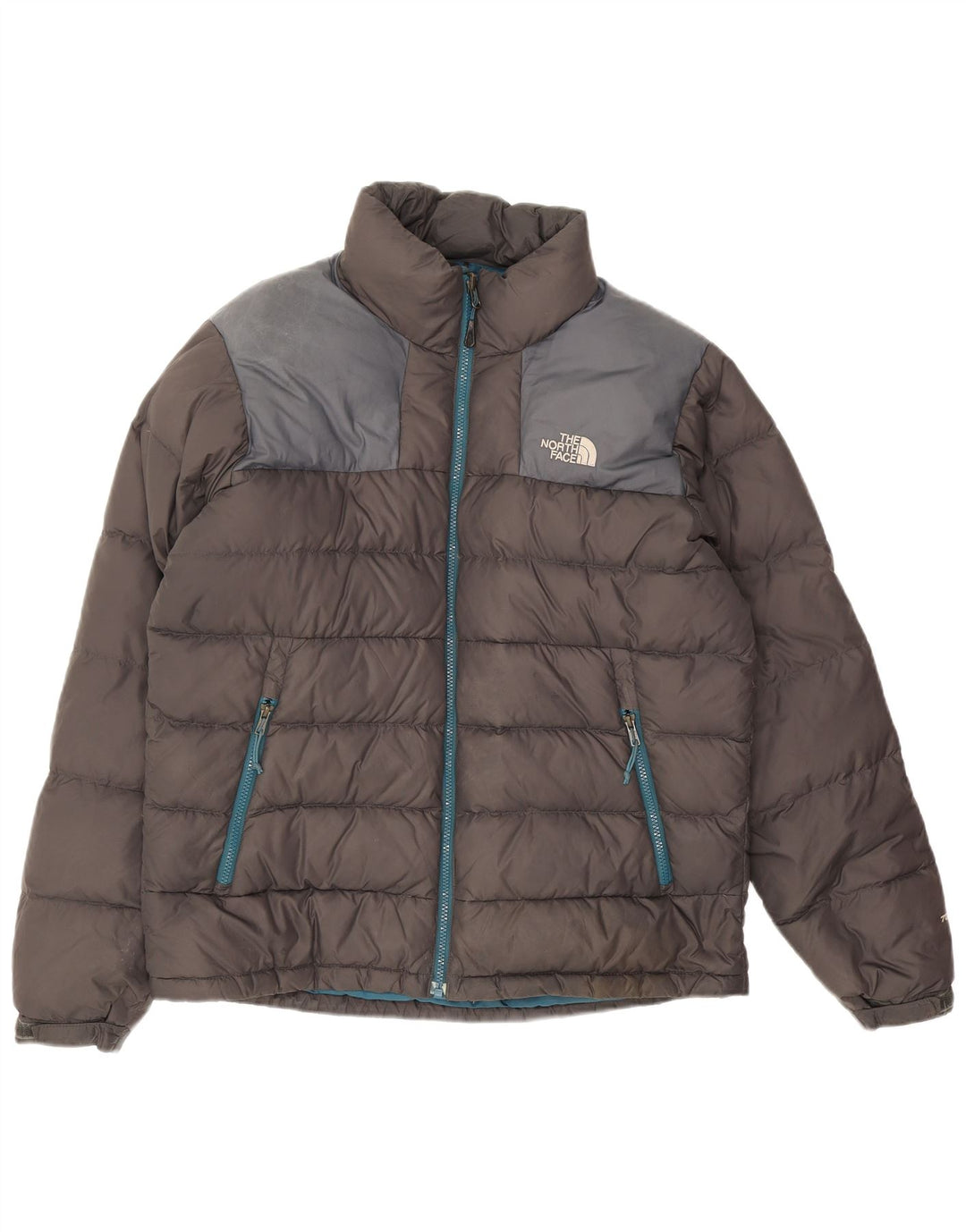 Jachetă căptușită pentru bărbați The North Face UK 38 Medium Gri Nylon Colorblock