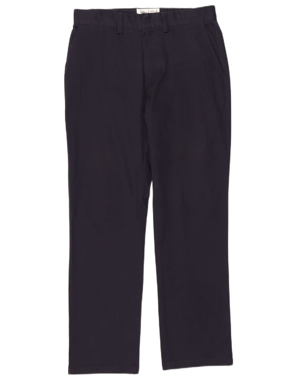 Pantaloni chino Boden pentru bărbați, cu ajustare normală, L34 L32, bumbac bleumarin