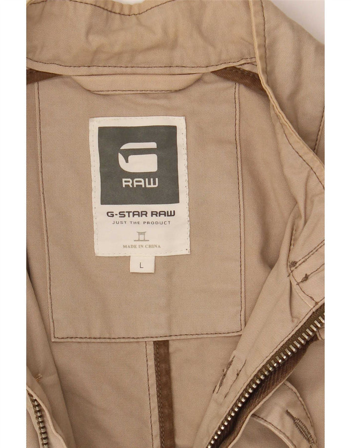 Bomber G-Star pentru bărbați UK 40, mare, bej, bumbac