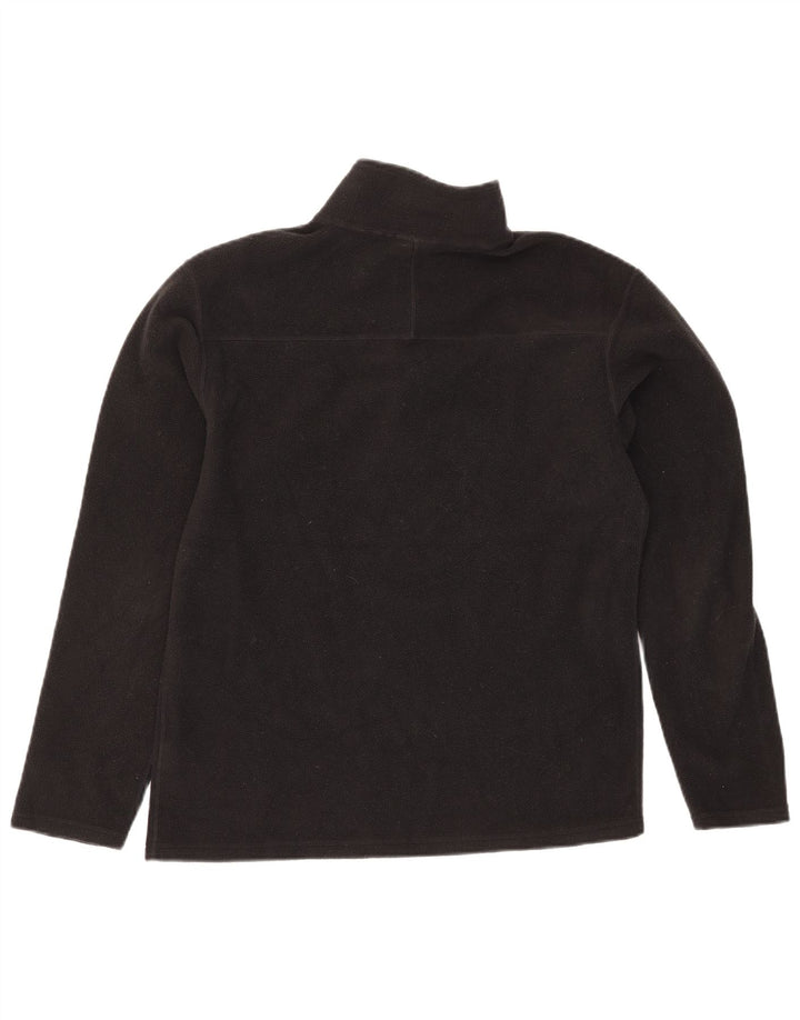 Jumper The North Face pentru bărbați, cu fermoar și gât, poliester mic, negru