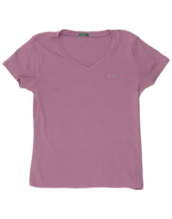 Tricou pentru femei Benetton Top UK 12 Medium Purple