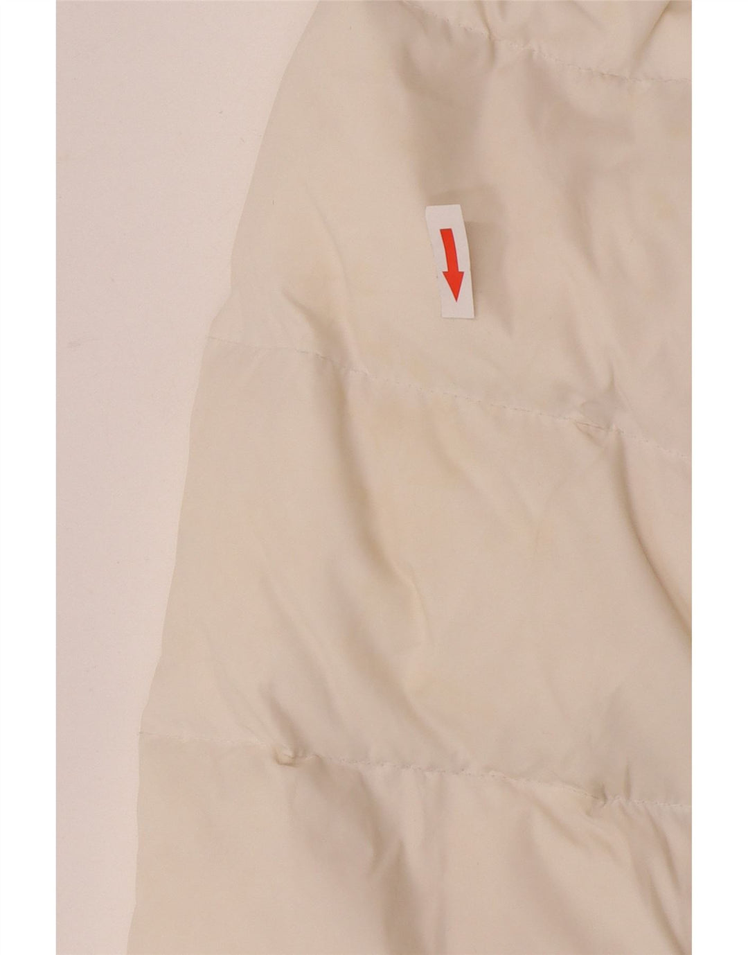Jachetă căptușită cu glugă Phard pentru femei UK 14 Medium White Nylon