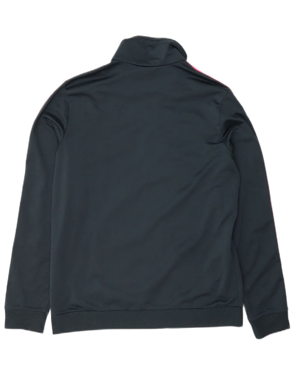 Jachetă de trening pentru femei Adidas Marea Britanie 12/14 Poliester bleumarin mediu