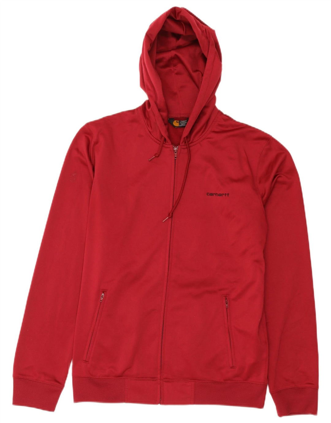 Pulover Carhartt pentru femei cu fermoar, UK 16 Poliester roșu mare