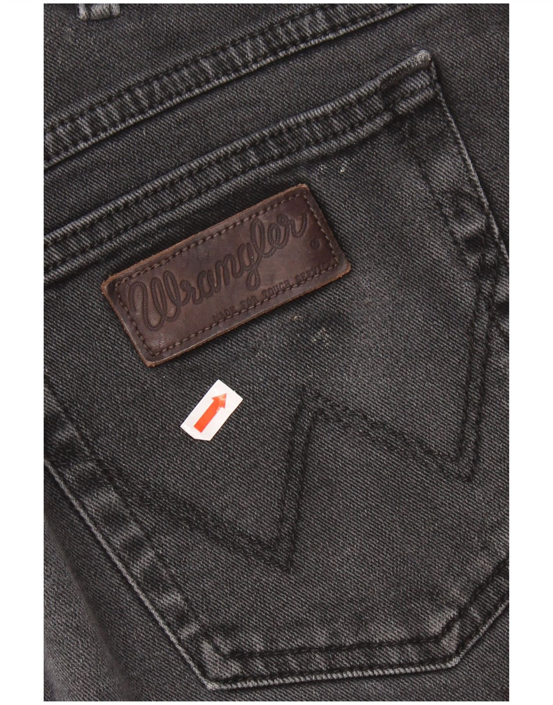 WRANGLER Jeans drepte pentru bărbați Texas W38 L30 bumbac negru