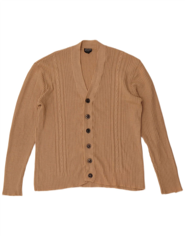 Pulover cardigan pentru bărbați Settebello Bej mic