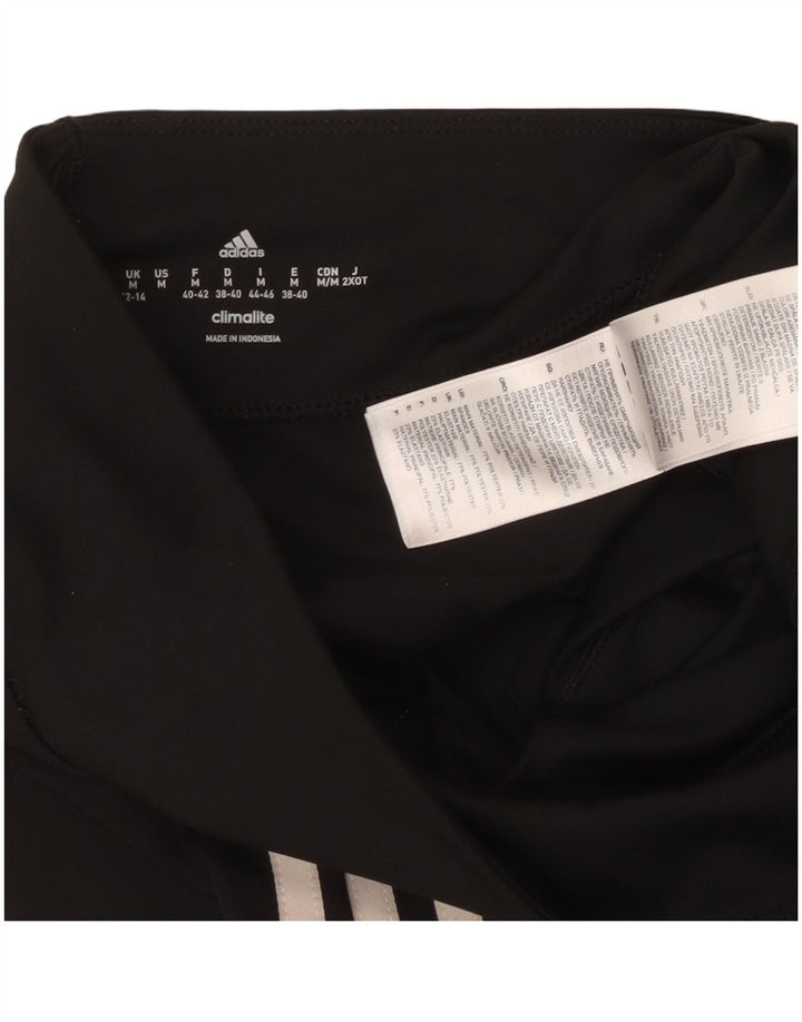 Leggings Adidas Climalite Capri pentru femei UK 12/14 Poliester mediu negru