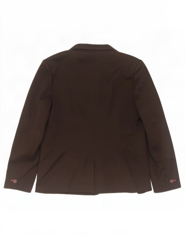 Sacou Blazer pentru femei Joules cu 1 nasture UK 14 Poliester negru mare