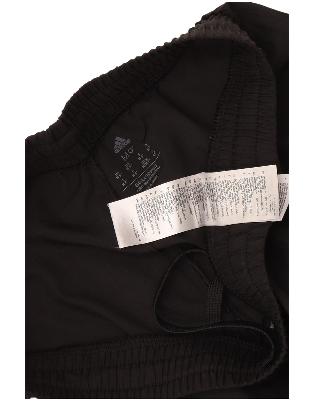 Pantaloni scurți sport Aeroready Adidas pentru bărbați, poliester mediu negru