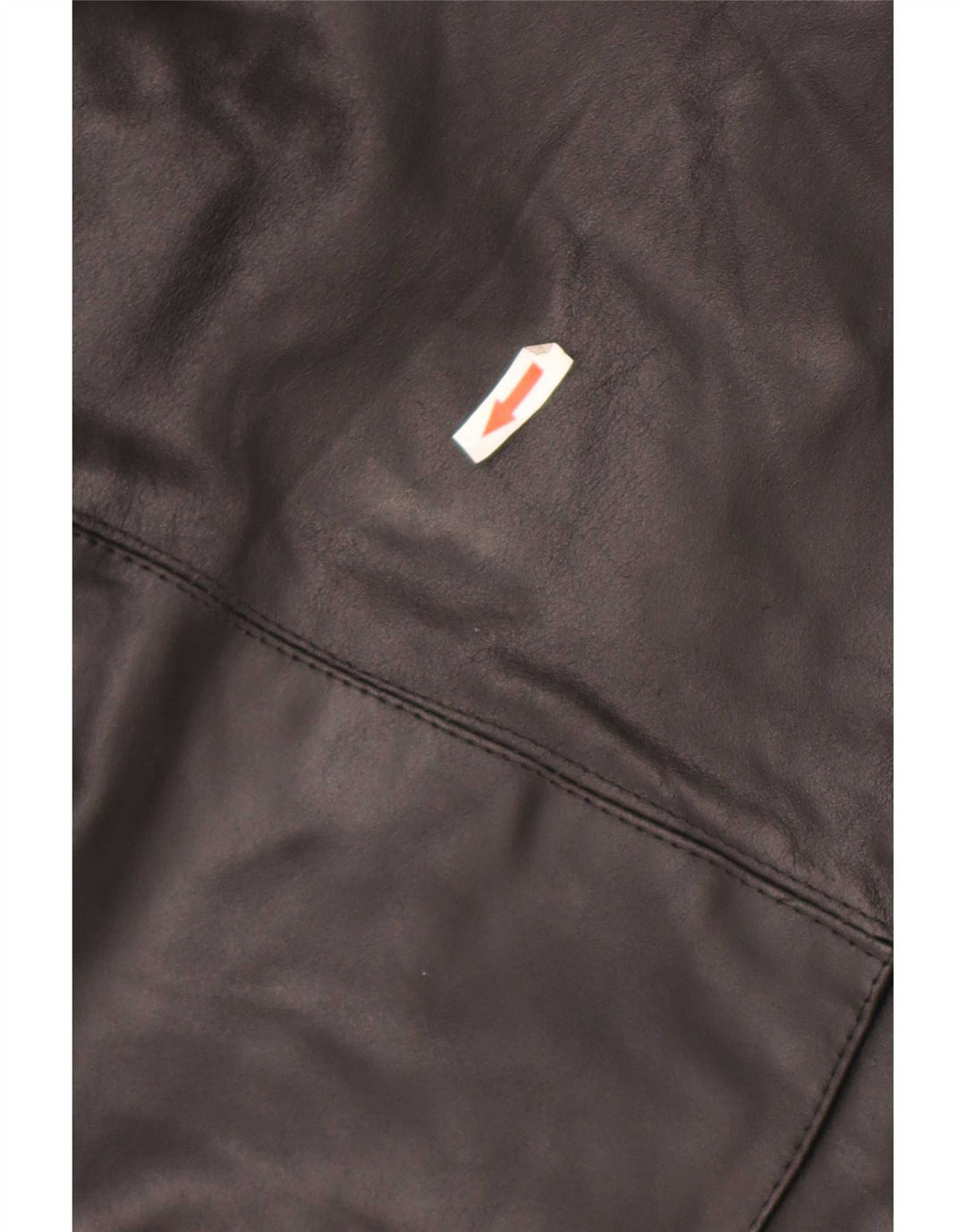 Jachetă din piele vintage pentru bărbați IT 54 2XL din piele neagră