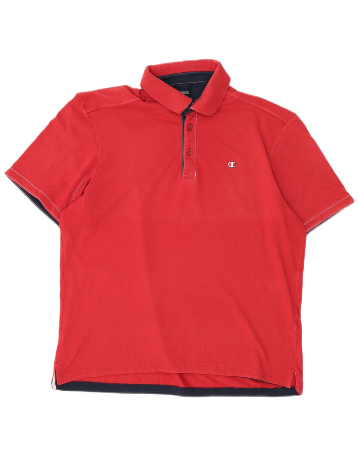 Tricou polo pentru bărbați CHAMPION 2XL roșu