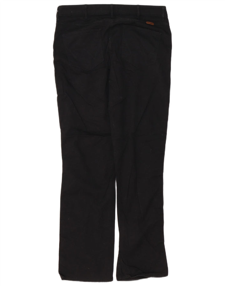 WRANGLER Pantaloni drepti pentru femei Sara W33 L32 bumbac negru