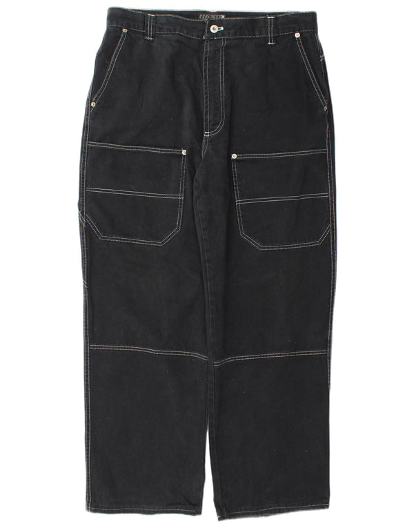 Wampum Blugi pentru bărbați Cargo Straight IT 50 Large W34 L31 Gri Bumbac