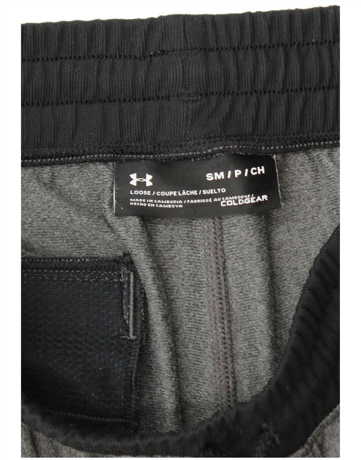 Pantaloni de trening pentru bărbați Under Armour Cold Gear Pantaloni de jogging, gri mici