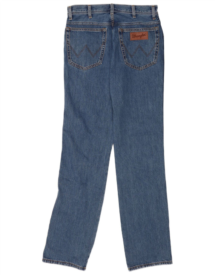 Blugi drepte pentru bărbați Wrangler Texas W32 L36 Bumbac albastru