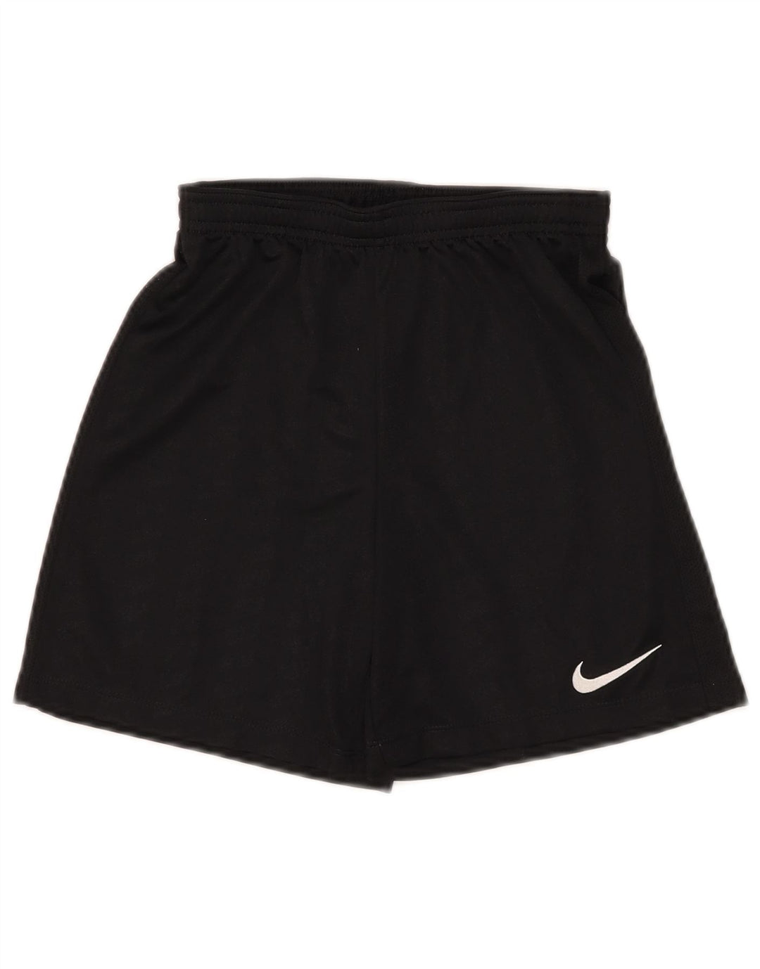 Pantaloni scurți sport Nike Dri Fit pentru băieți 10-11 ani Poliester negru mediu