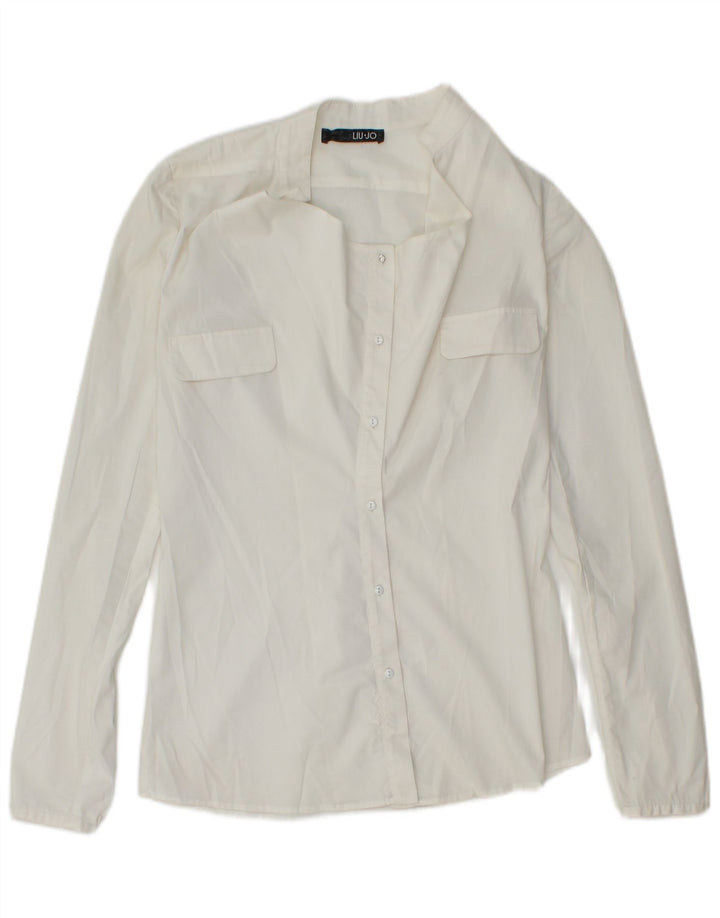 Cămașă Liu Jo pentru femei UK 8 Small White