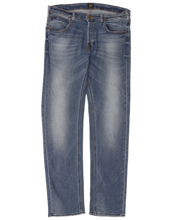 Blugi Lee Daren Slim pentru bărbați W36 L34 Bumbac albastru