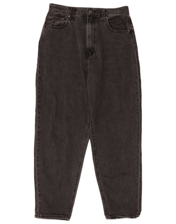 LEVI'S Womens Loose Fit High Waist Jeans W29 L27 Grey Cotton