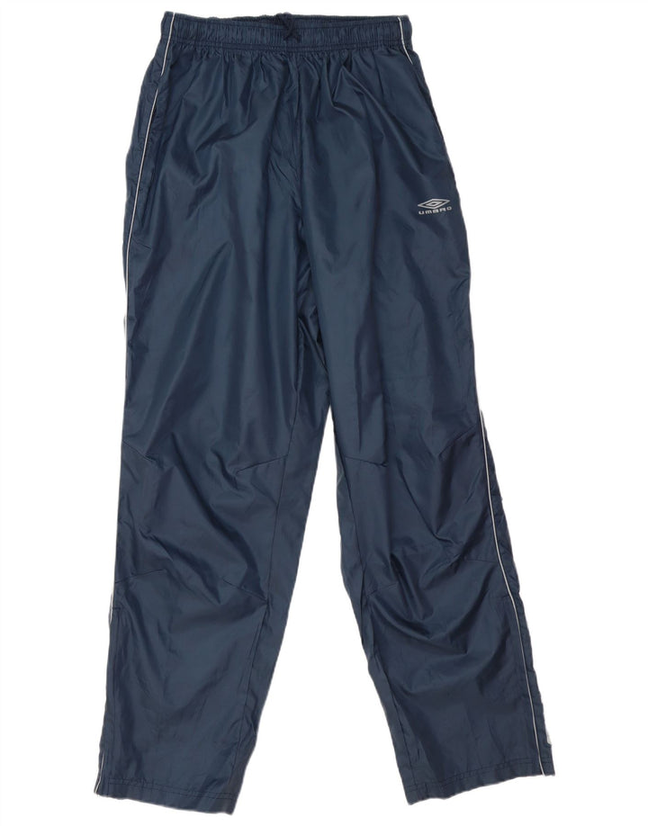 Pantaloni de trening grafic Umbro pentru bărbați, mari, albastru, poliester