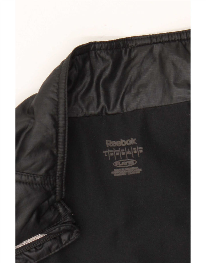 Gilet căptușit pentru femei Reebok UK 14 Medium Black