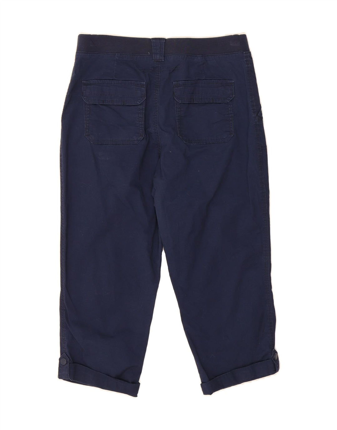 LEE Womens Relaxed Fit Cargo Bermuda Shorts US 10 Large W32 Navy Blue Vintage Lee and Second-Hand Lee from Messina Hembry 