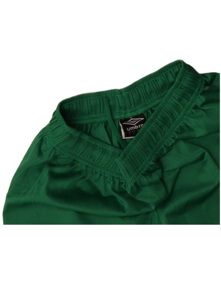 UMBRO Pantaloni scurti sport pentru bărbați, verzi, poliester color bloc