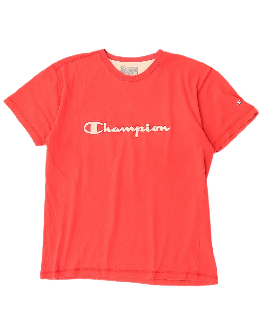 Tricou grafic pentru bărbați Champion Top mare din bumbac roșu