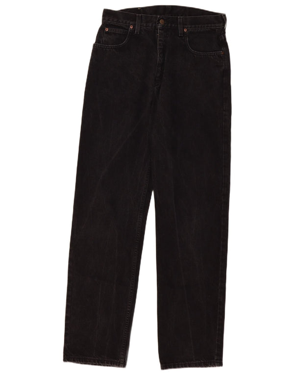 Blugi drepti Portland pentru femei Lee W32 L34 bumbac negru
