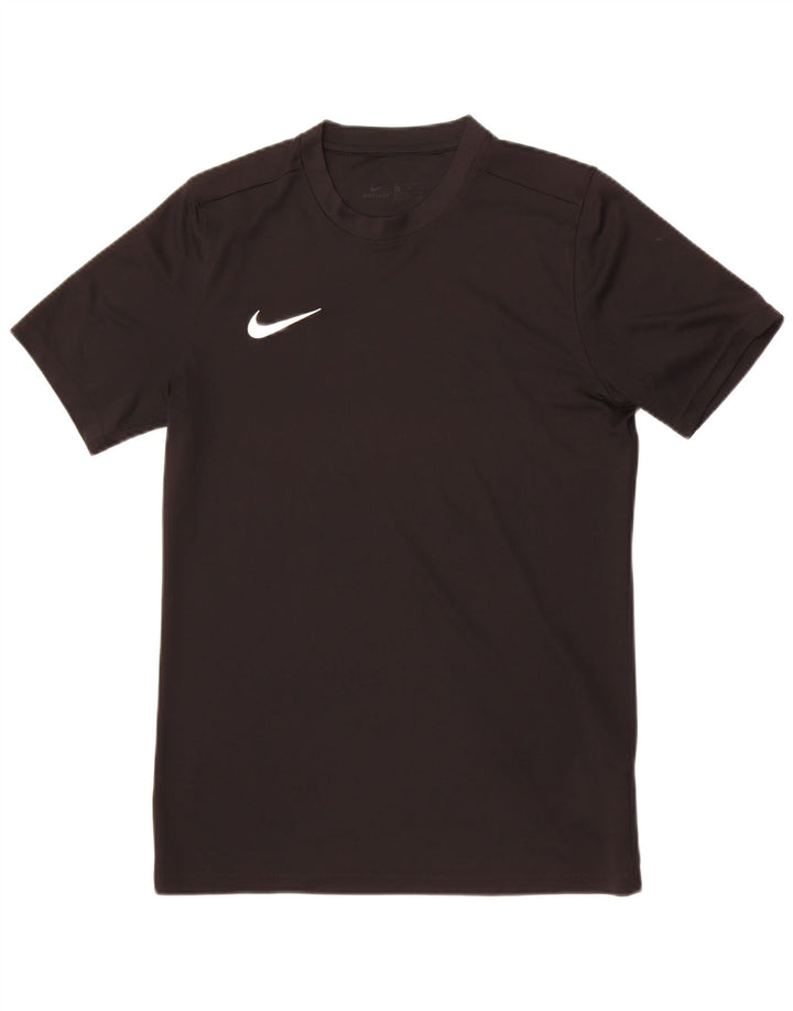 Tricou Nike Dri Fit pentru bărbați Top Mediu Negru Poliester