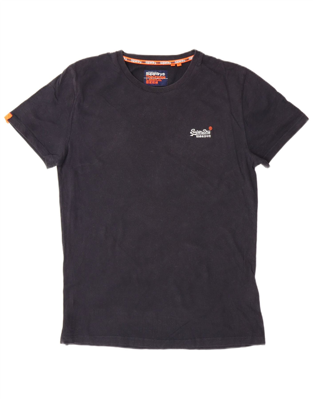 Tricou SUPERDRY pentru bărbați Top mare, negru, bumbac, clasic