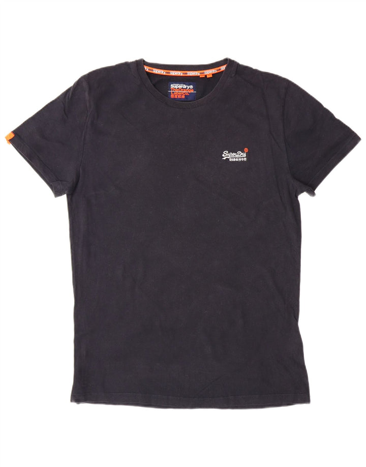 Tricou SUPERDRY pentru bărbați Top mare, negru, bumbac, clasic