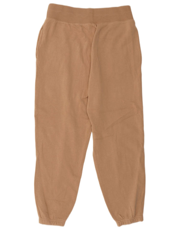 Pantaloni de trening Nike pentru femei Joggeri UK 14 Bumbac mediu bej