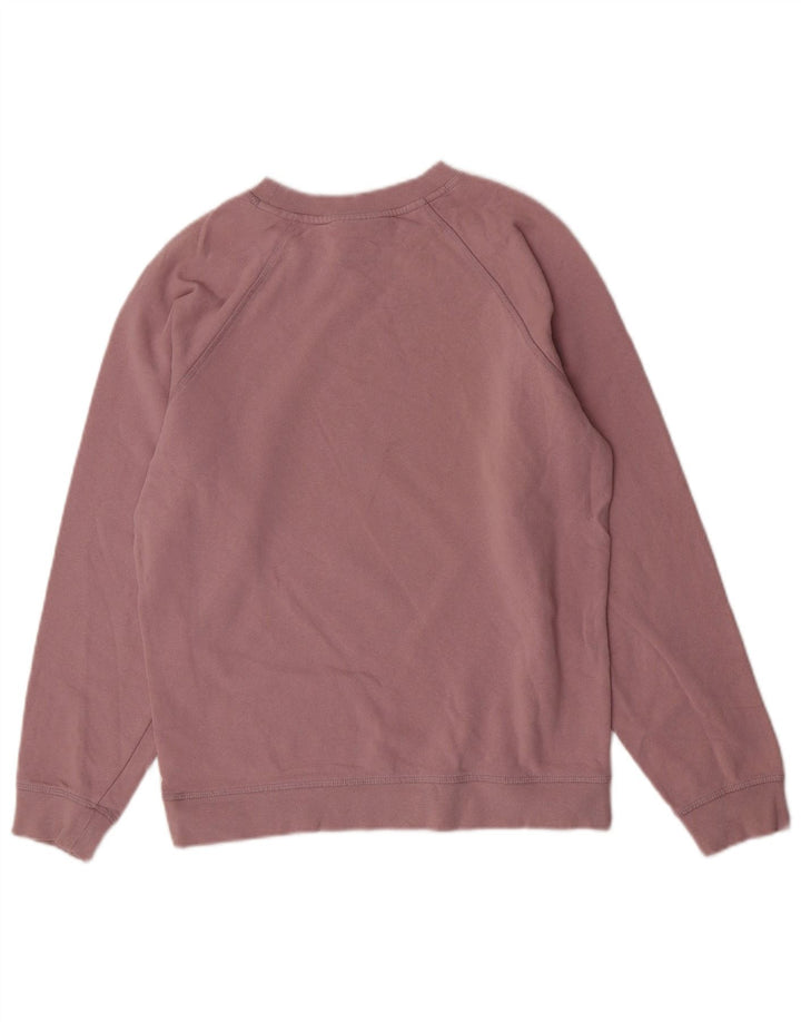 Pulover supradimensionat pentru femei Topshop UK 8 mic bumbac roz