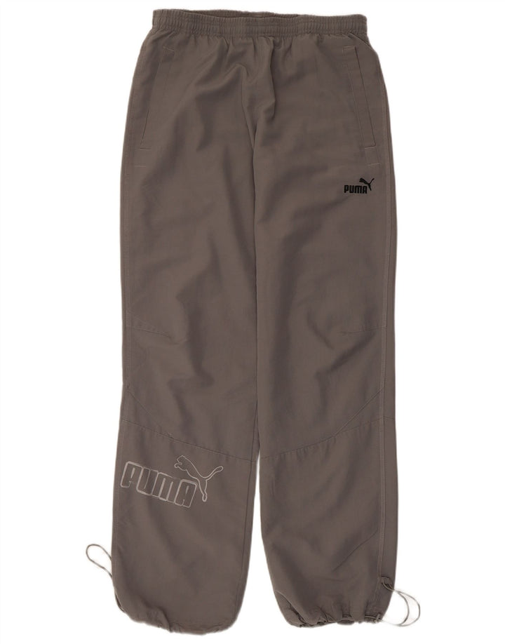 Pantaloni de trening grafic PUMA pentru bărbați Joggeri mici, gri