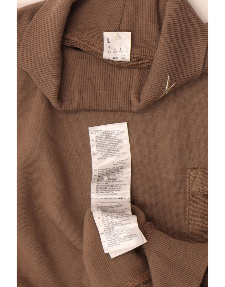 Pulover pentru femei Reebok cu gât rulat supradimensionat, Marea Britanie 16/18 Maro mare