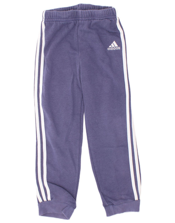 Adidas Băieți Pantaloni Trening Pantaloni Joggeri 3-4 Ani Bumbac Bleumarin