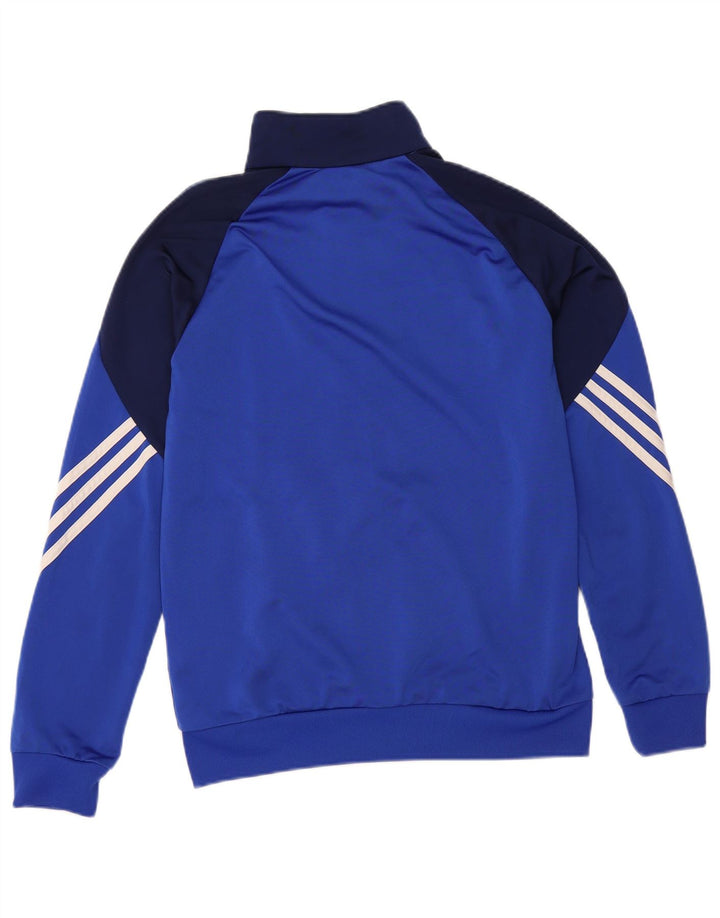 Jachetă de trening pentru băieți ADIDAS 13-14 ani XL albastru poliester color bloc