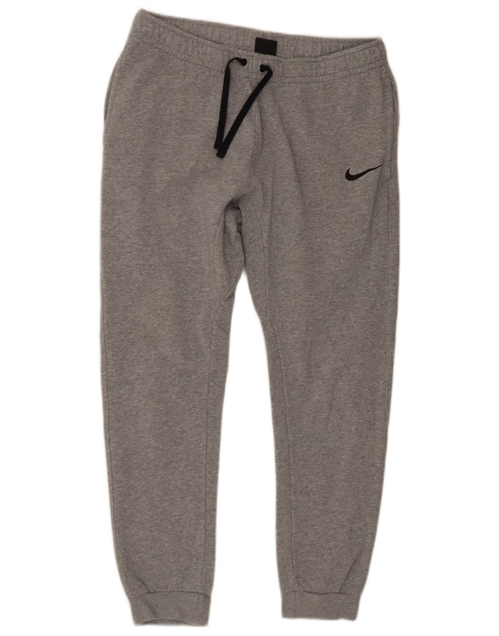Pantaloni de trening Nike pentru bărbați Joggeri din bumbac gri mediu