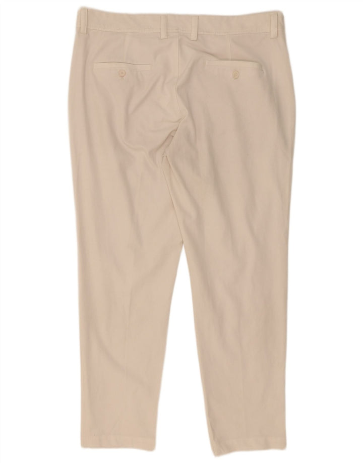 Pantaloni chino slim pentru bărbați Zara EU 44 Large W34 L30 Poliester alb