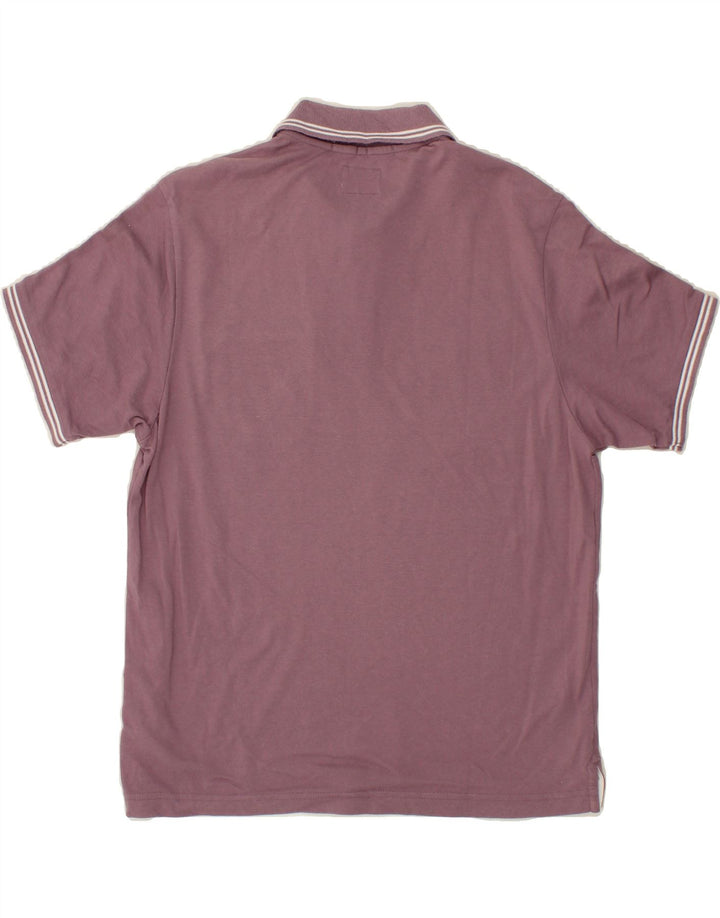 CHAMPION Mens Easy Fit Polo Shirt Medium Purple Cotton Vintage Champion and Second-Hand Champion from Messina Hembry 