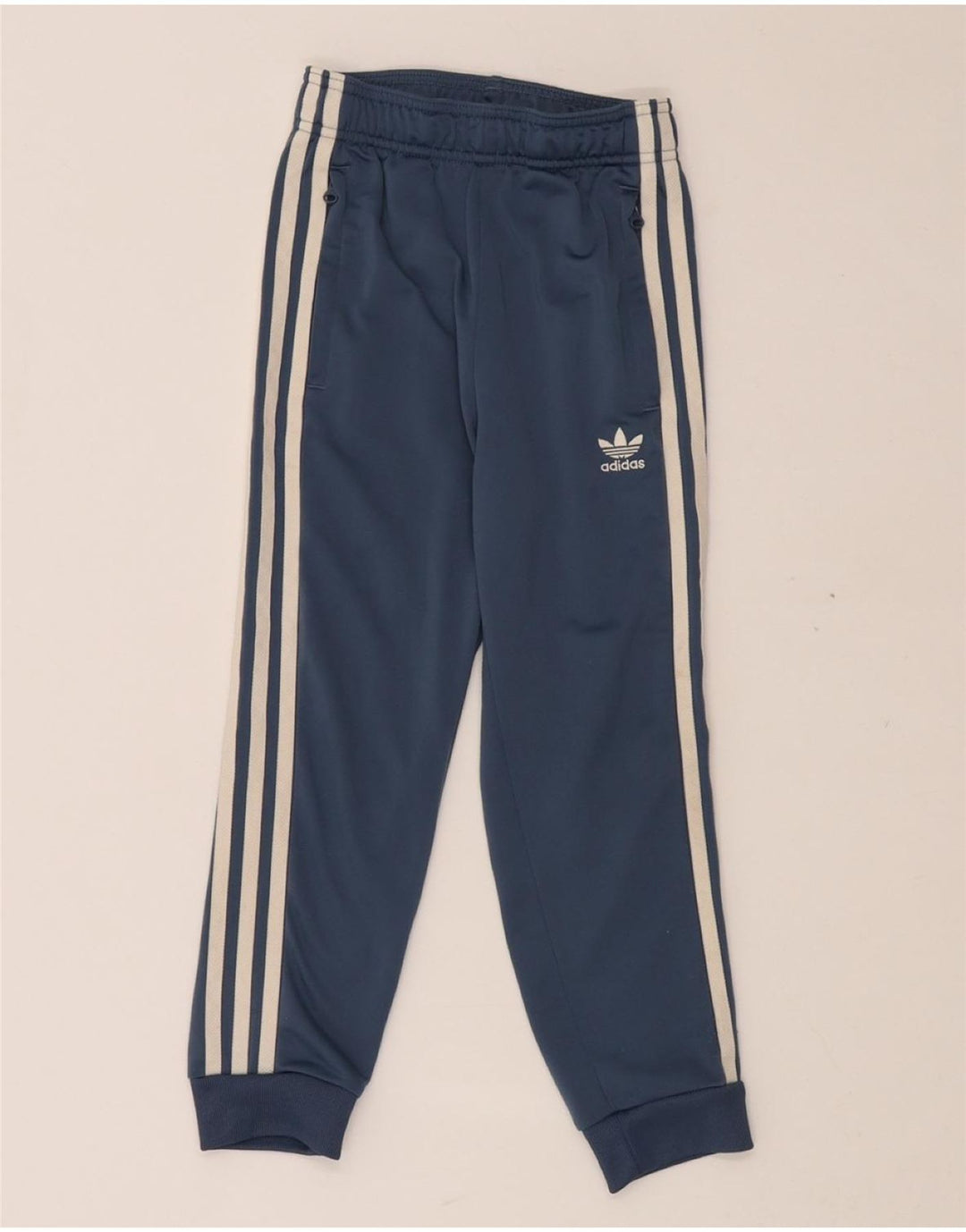 ADIDAS Băieți Pantaloni Trening Pantaloni Joggeri 6-7 Ani Poliester Albastru