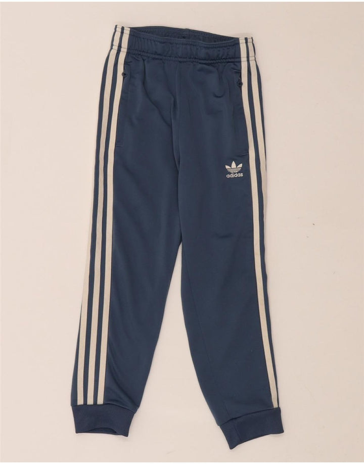 ADIDAS Băieți Pantaloni Trening Pantaloni Joggeri 6-7 Ani Poliester Albastru