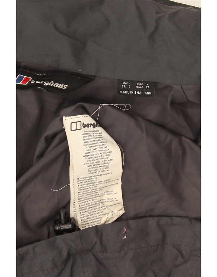 Jachetă de ploaie cu glugă pentru bărbați Berghaus UK 40 mare, albastru, poliamidă