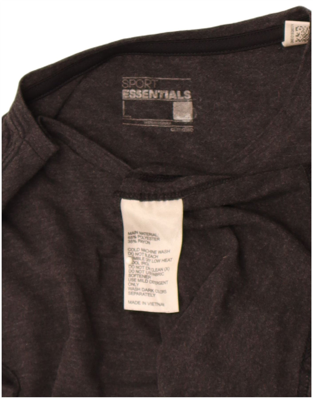 Tricou Adidas Climalite pentru bărbați Top mare poliester gri