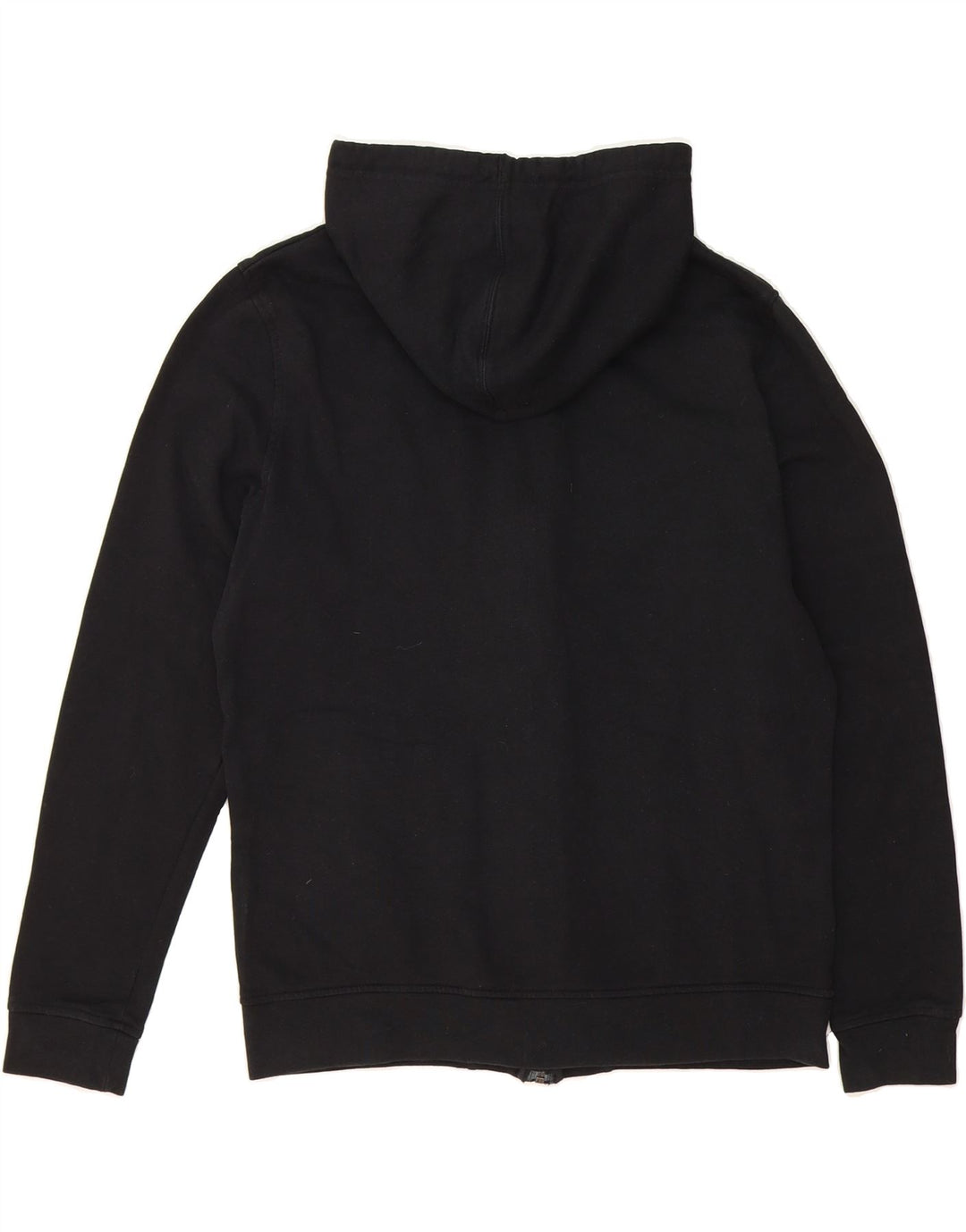 KAPPA Womens Zip Hoodie Sweater UK 16 Large Black Vintage Kappa and Second-Hand Kappa from Messina Hembry 