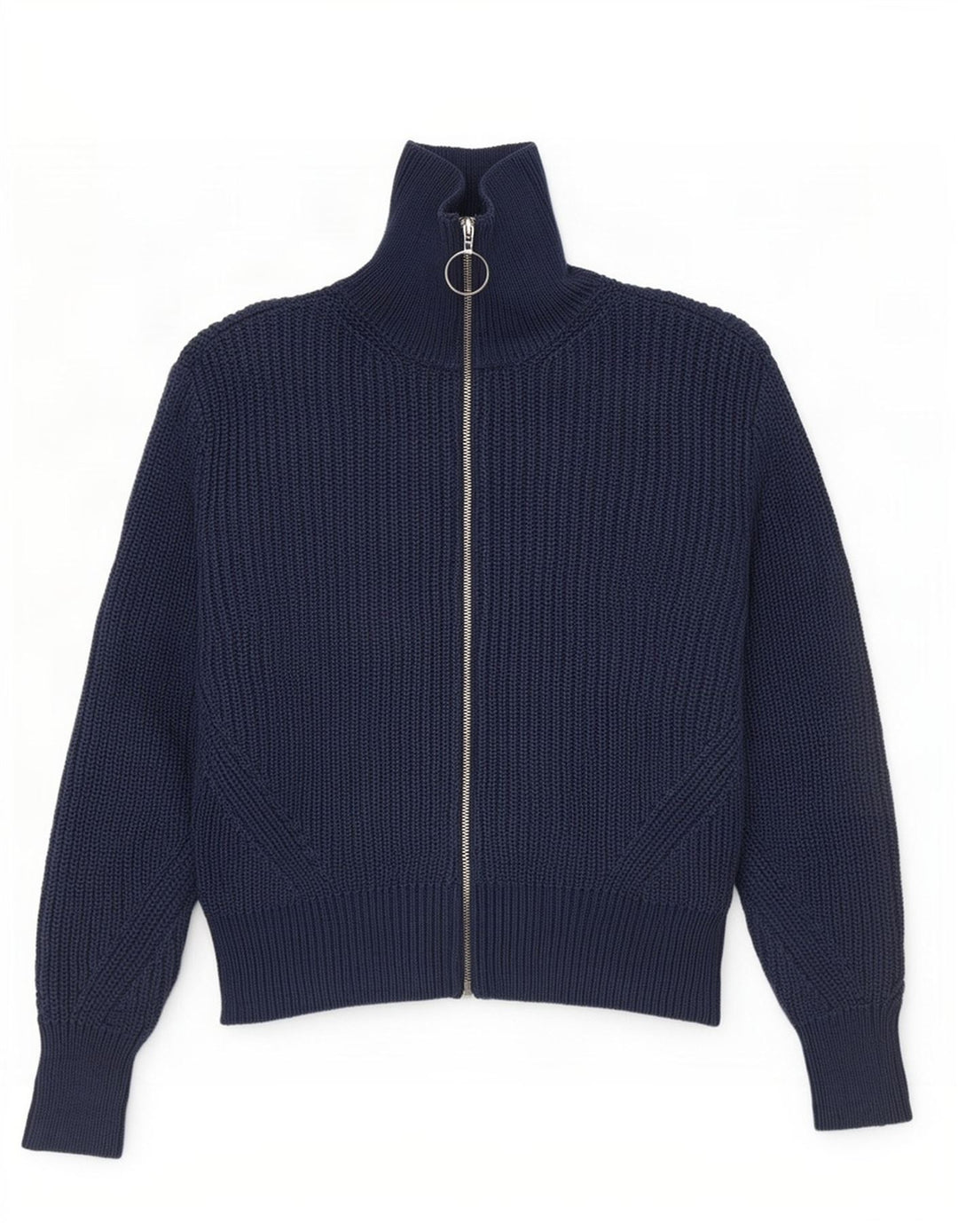 Pulover cardigan crop pentru femei Marks & Spencer UK 12 Medium Bleumarin