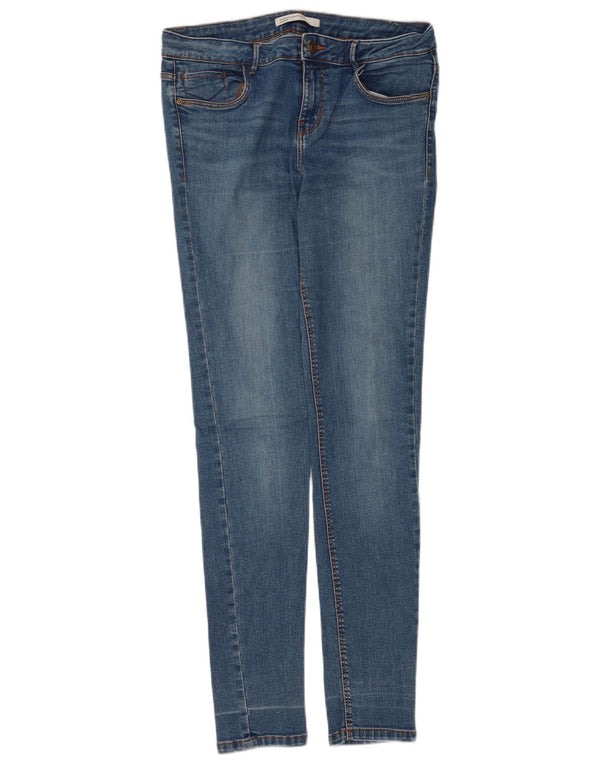 Zara Womens Skinny Jeans EU 40 Medium W30 L30 Blue Cotton