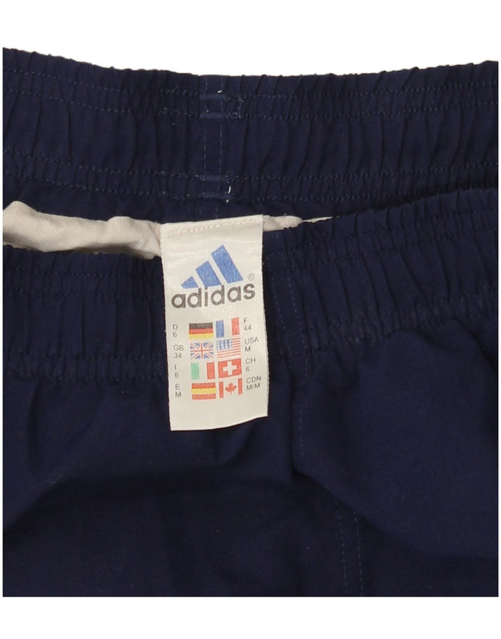 Pantaloni scurți sport pentru bărbați Adidas, mari, albastru, poliester
